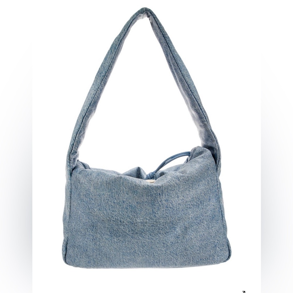 Alexander wang puff denim bag